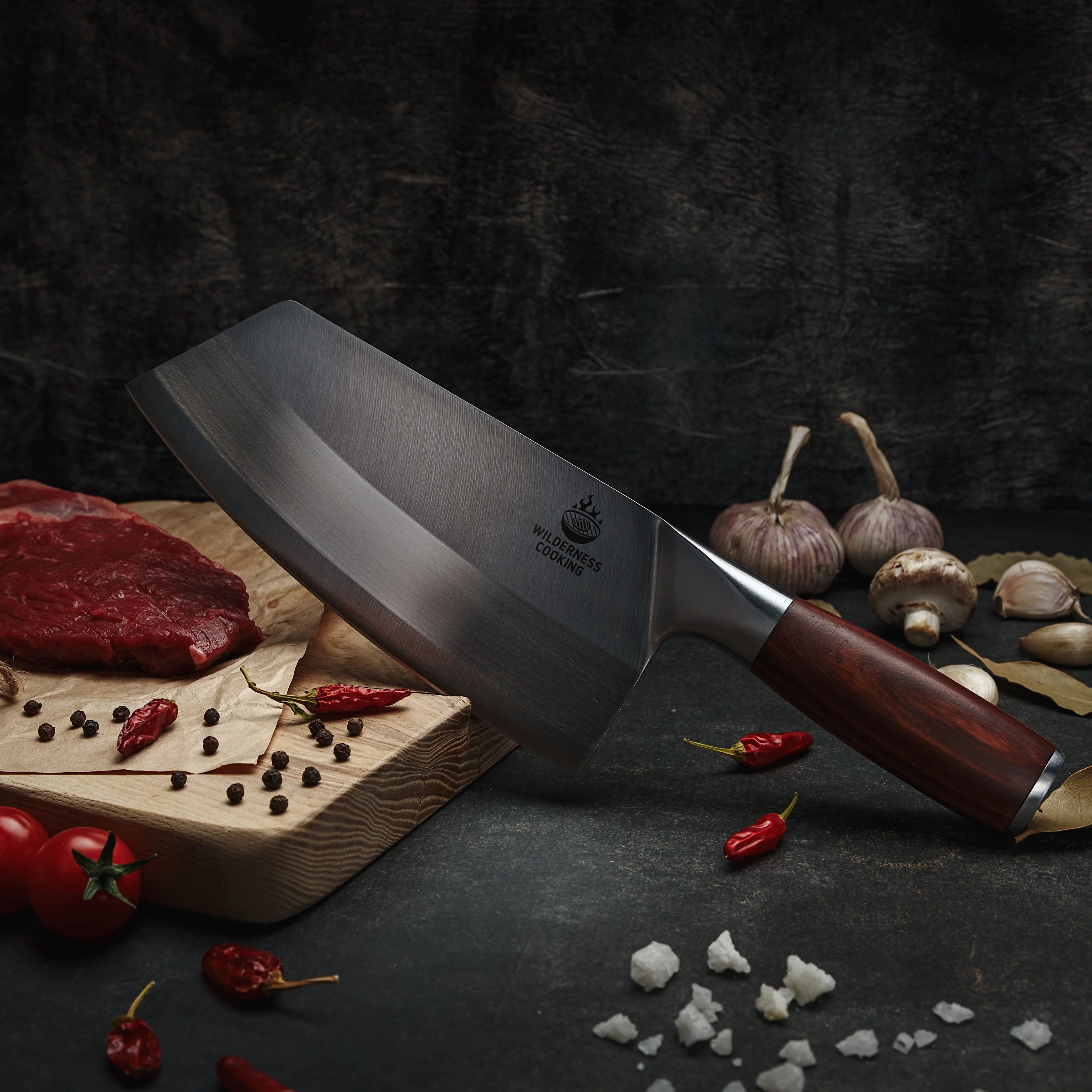 Cleaver Chopping Kitchen Knife - Image 4