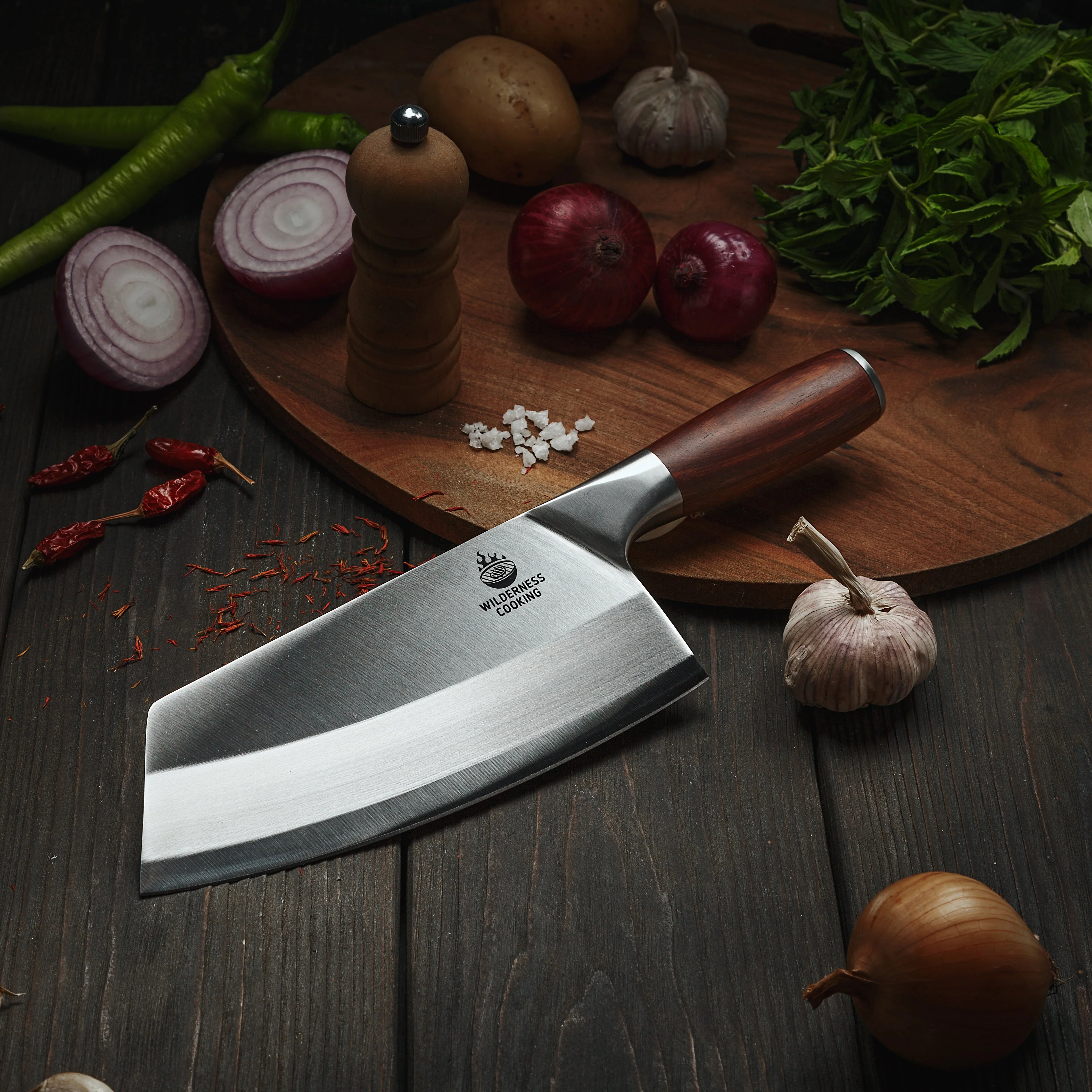Cleaver Chopping Kitchen Knife EU - Image 3