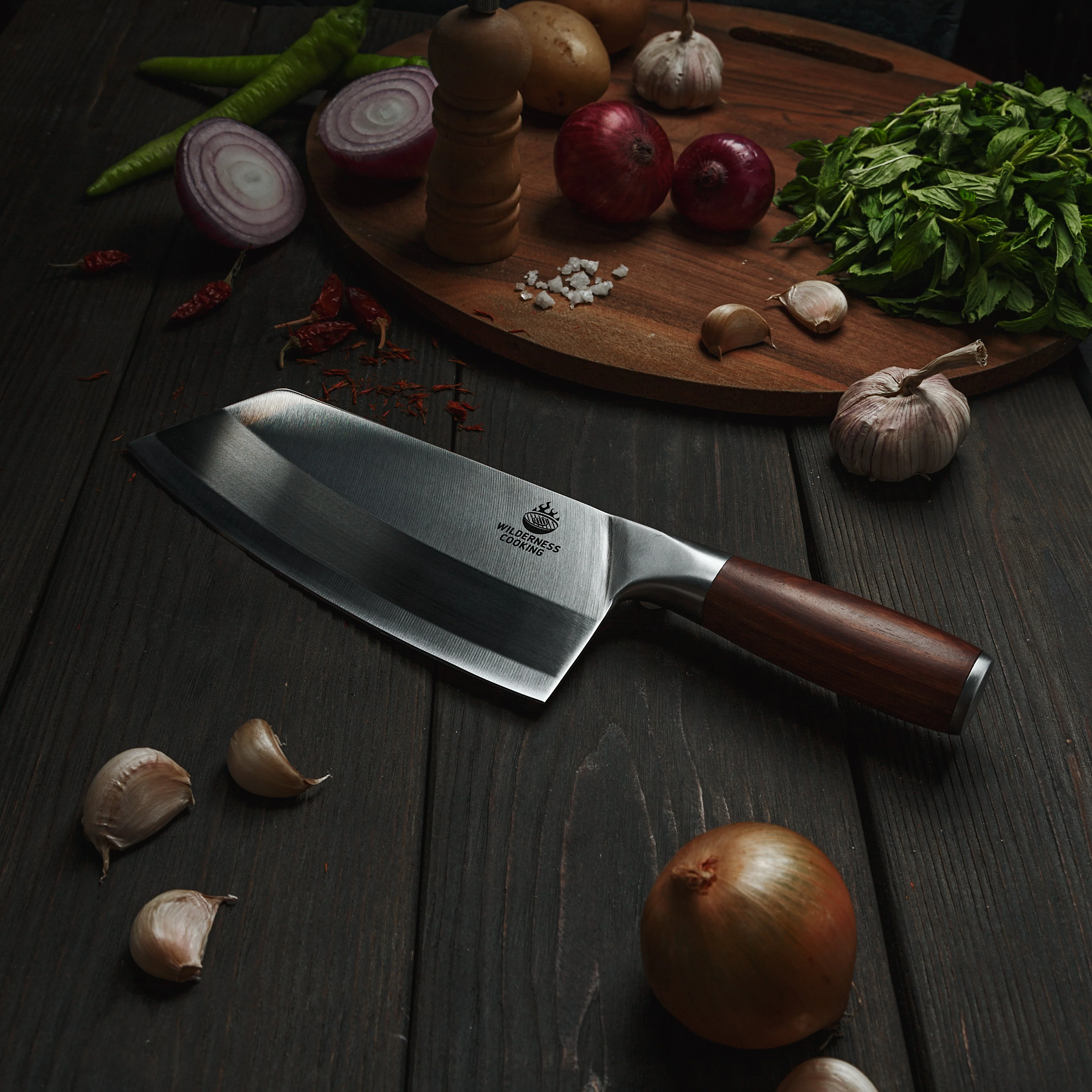 Cleaver Chopping Kitchen Knife EU - Image 5