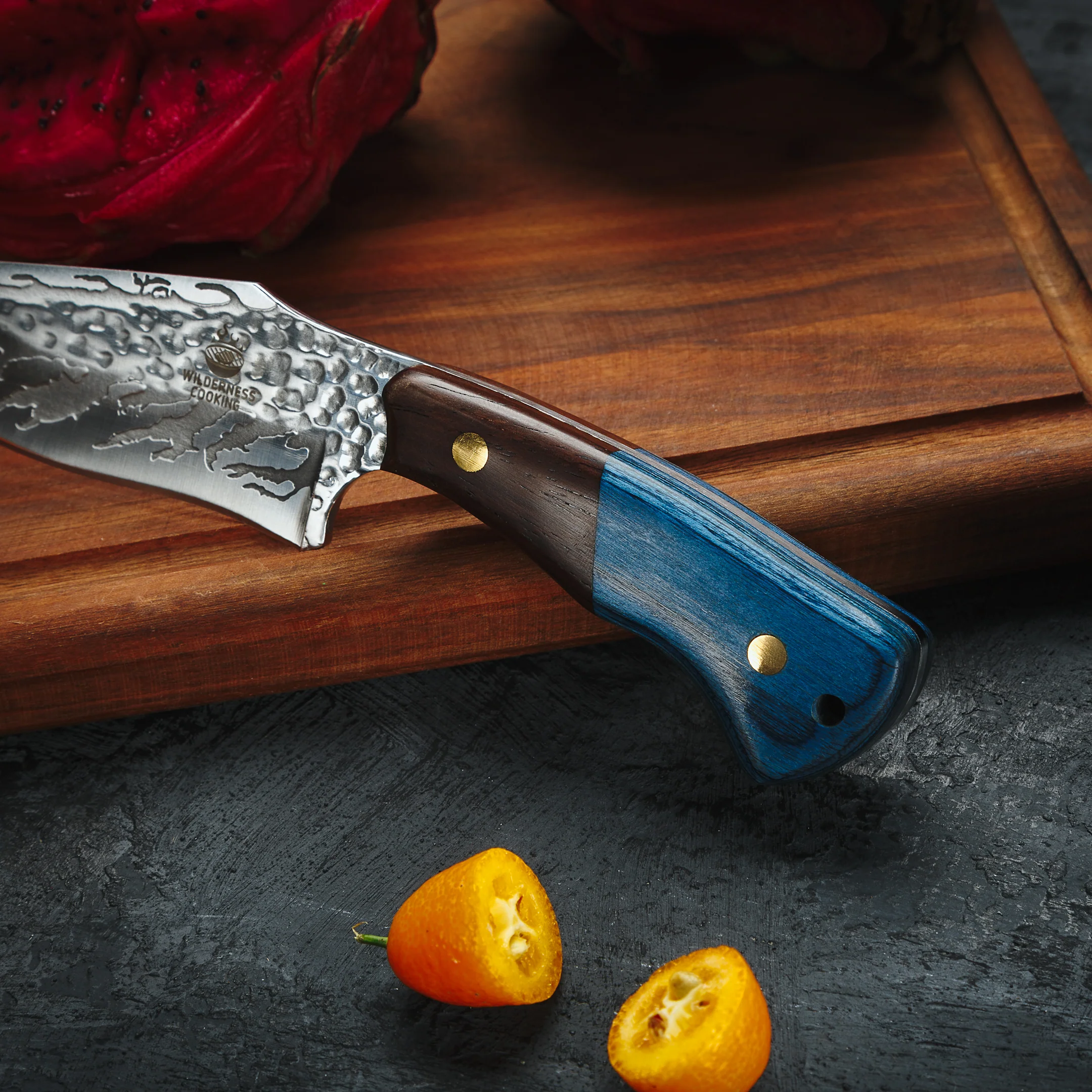 Damascus Pocket Knife - Image 4