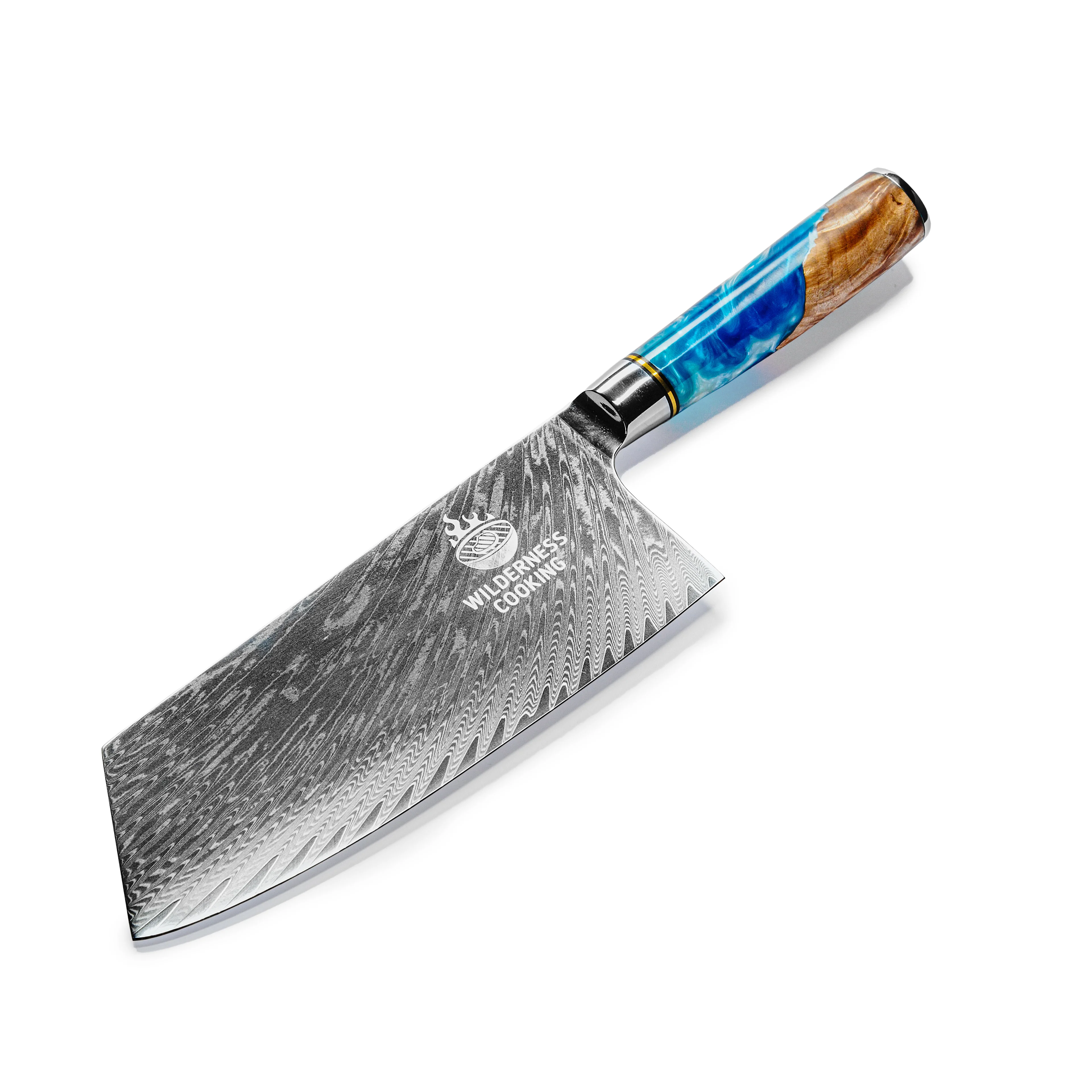 Premium Damascus Cleaver Knife - Image 3