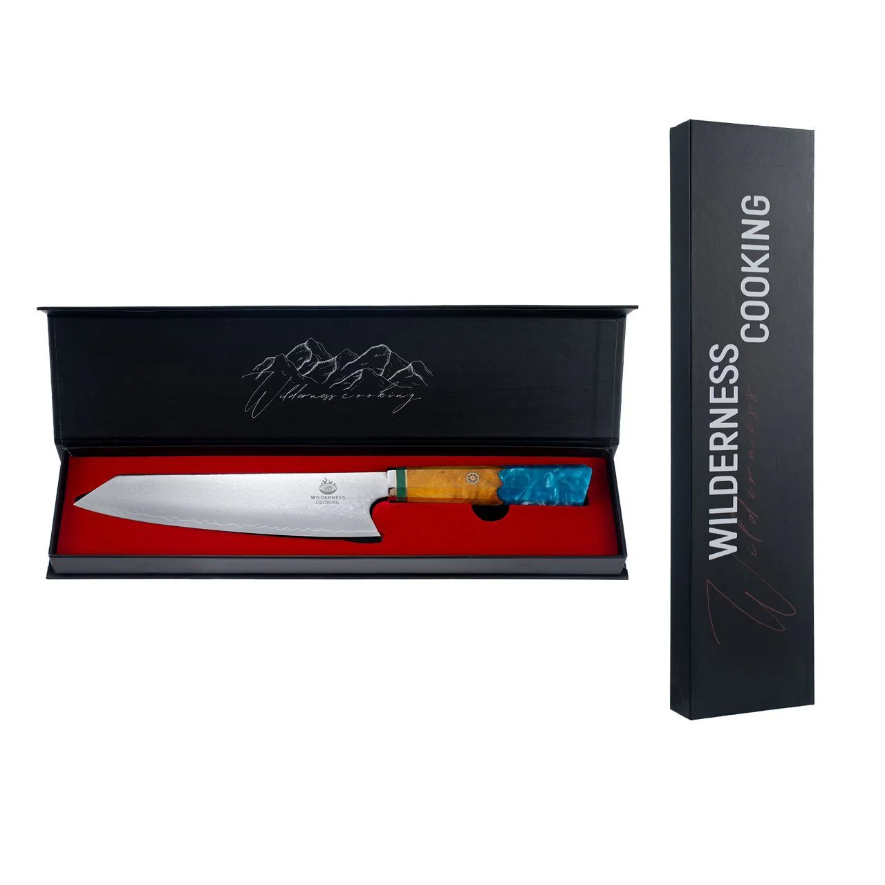 Premium Damascus Kiritsuke Head Chef Knife - Image 4