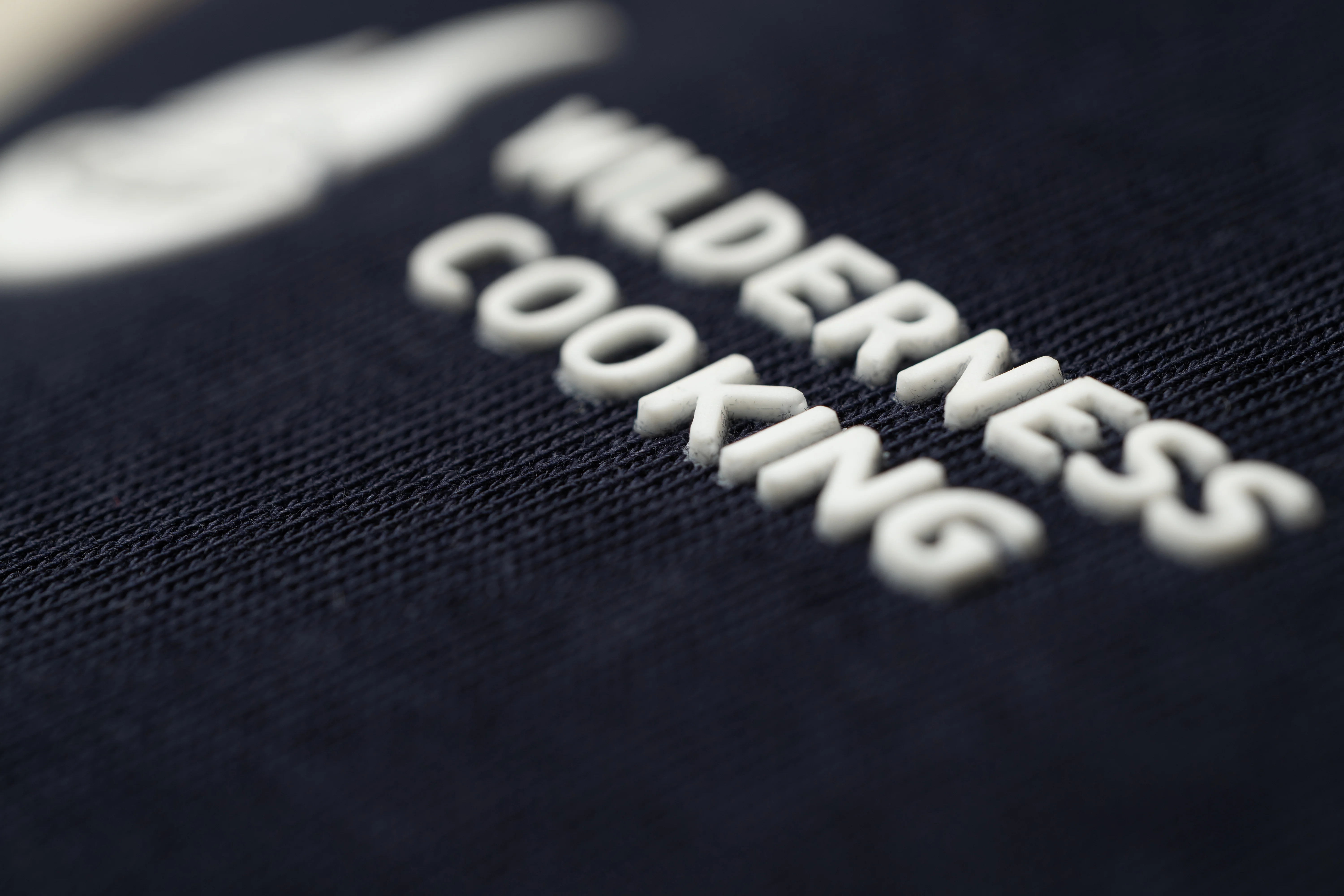 Mickey the Goat Inspired Navy Blue T-Shirt with Side Wilderness Cooking Logo - Image 4