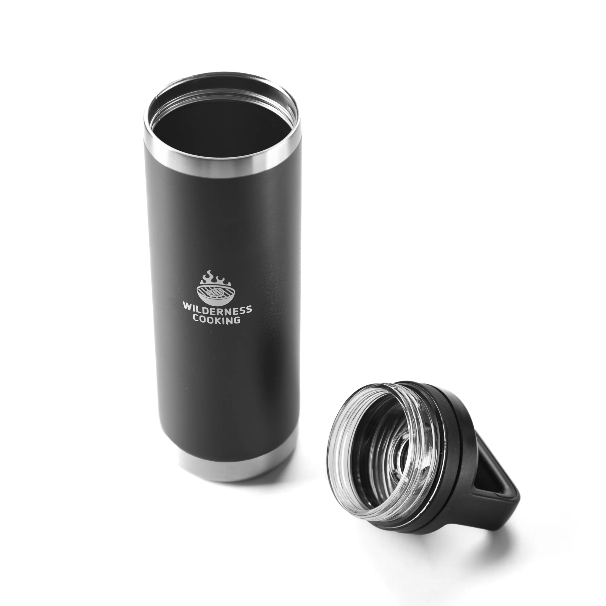 Hot&Cold Carry Lid Black Tumbler | 18 OZ - Image 4